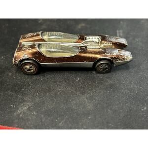 Hot Wheels Redline 1968 Splittin Image - Chocolate Brown w White Int.